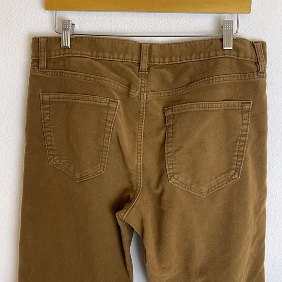Banana Republic Brushed Traveler Slim fit pants 33 X 34